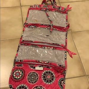 Travel Vera Bradley Toiletries and makeup bag
